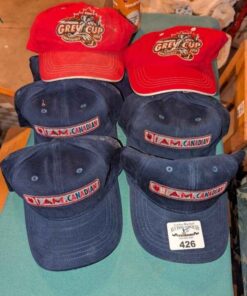 I am Canadian & Grey Cup ball caps