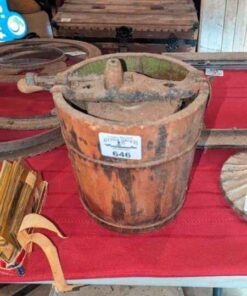 Vintage ice cream maker