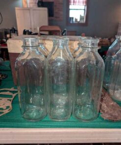 Milk bottles