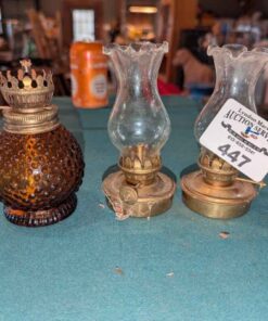 Miniature oil lamps