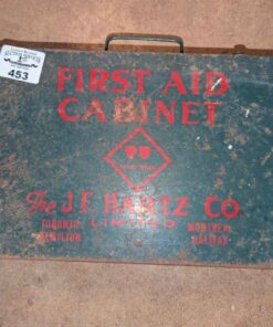 The J.F Hartz Co First Aid Cabinet