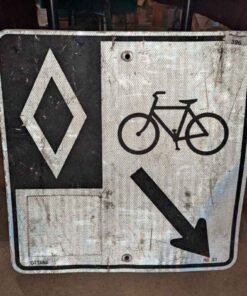 Bike Path road sign