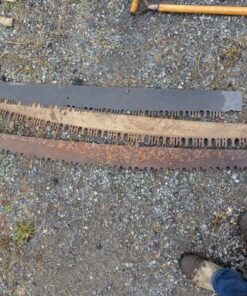 Cross cut saw and blades