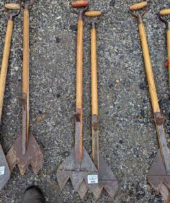 Pair of antique hay cutters