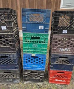 Dairy crates (4)
