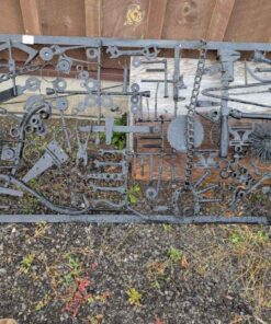 Repurposed tool art panel