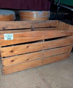Wood slate crate