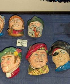 Boson Style Chalkware heads