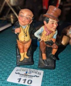 Doulton England "Pickwick" & " Sam Weller"