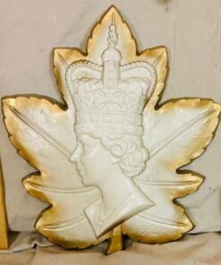 1953 Plaster Representation of Queen Elizabeth