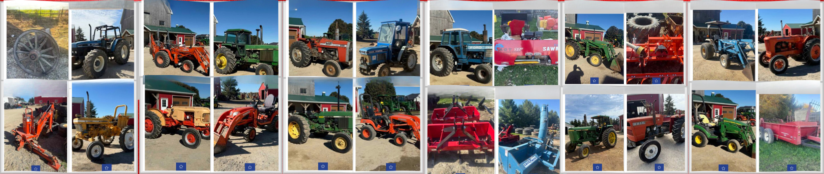 SF Tractor & Equipment October 14th Online Auction