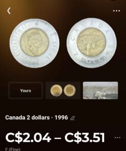 1996 kings crown toonie