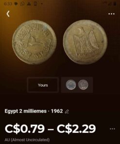 Egyptian 1962 ....2 milliemes
