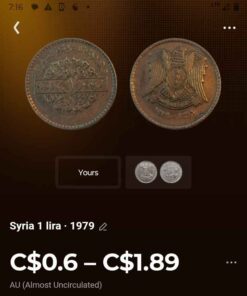1979 Syria 1 Lira