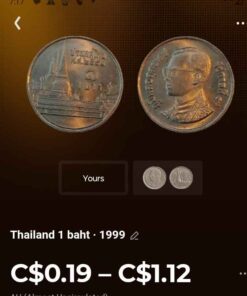 Thailand 1999... 1 baht