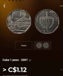 2007 Cuban peso