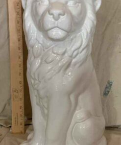White Lion Planter
