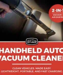 HITT HAND HELD AUTO VACUUM & DUSTER