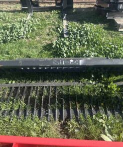 Unused skid steer quick tach 84in rock bucket