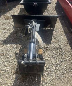 Unused skid steer quick tach backhoe