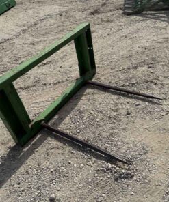 John Deere quick tach 2 prong bale spear