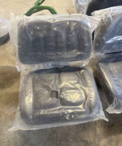 Unused black tractor suspension seat
