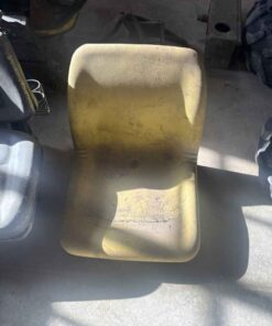 Yellow tractor seat
