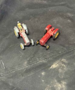 2 Massey toy tractors