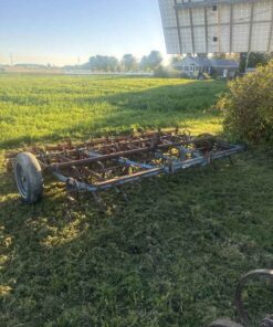 10ft 3ph s tine cultivator with rolling harrows