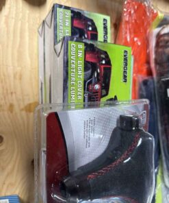 3 boxes of lights covers and shift knob