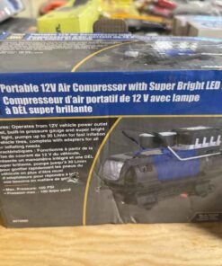 Portable 12 V air compressor