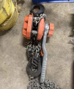 Ratcheting chain winch