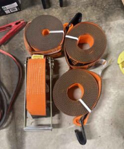 Lot of tie down straps