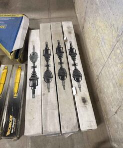 4 unused drive axles