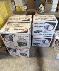 6 boxes of suspension/ air kits misc