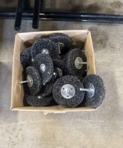 Box of 50 abrasive wheels