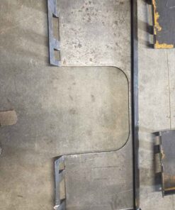 Unused skid steer quick tach weld on plate