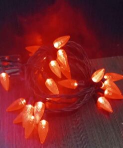 16 foot outdoor lights red