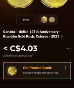 125th anniversary Klondike Gold Rush colored