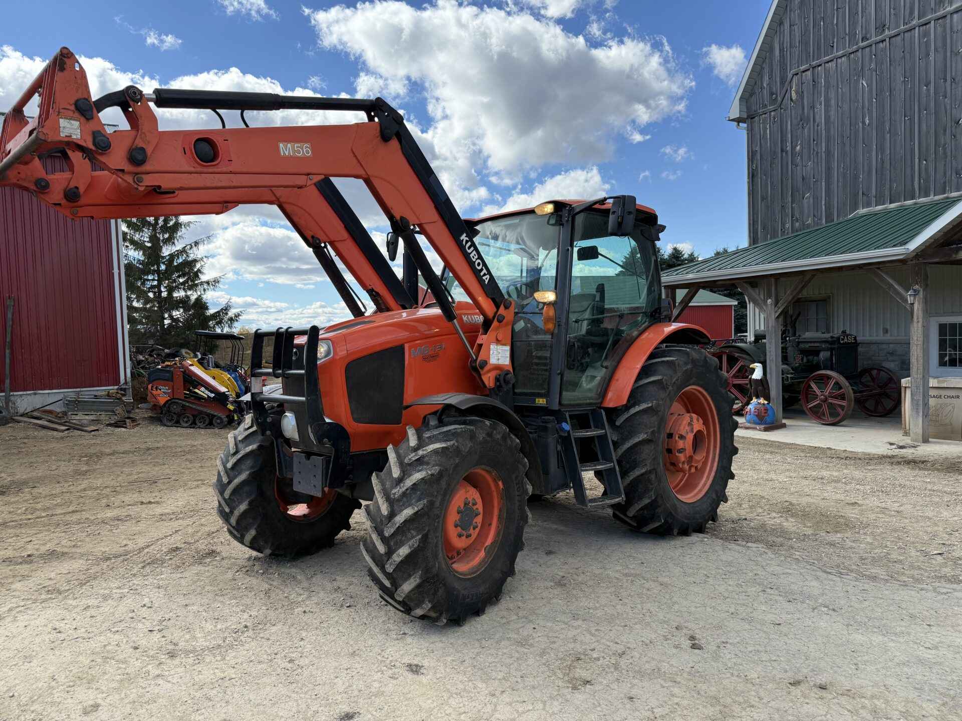 Kubota M6-131 loader tractor 4x4