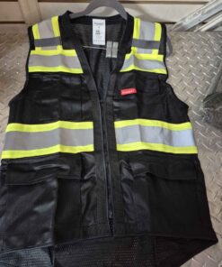 Black safety vest