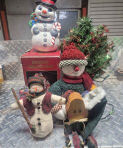 Assorted Christmas decorations