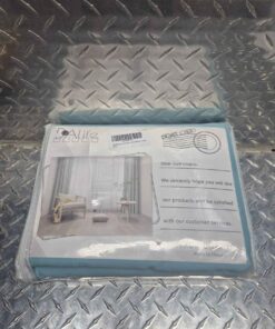 Aqua curtains 52 x 90