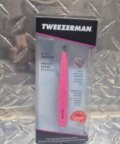 Tweezerman pink slant tip tweezers