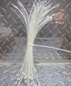 White cable ties