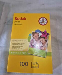Kodak photo paper pack of 100