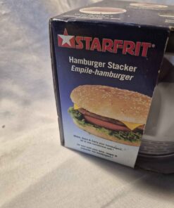 Starfrit hamburger stacker