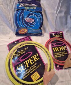 Assorted outdoor frisbees etc