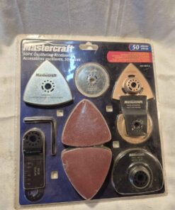 Mastercraft oscillating tool accessories set