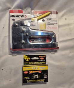 Arrow T59 stapler with staples